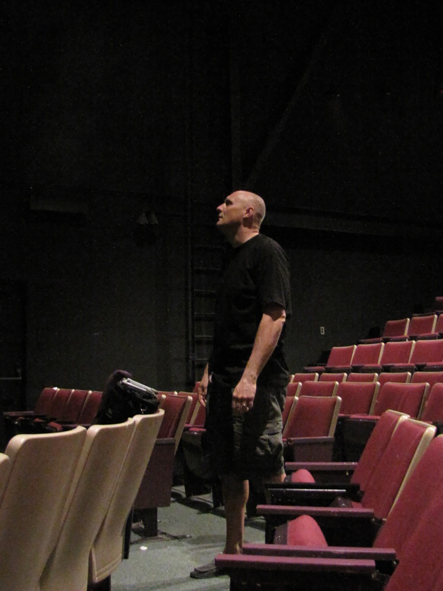 Kevin from the floor - Malaspina Theatre (Nanaimo, 2013)