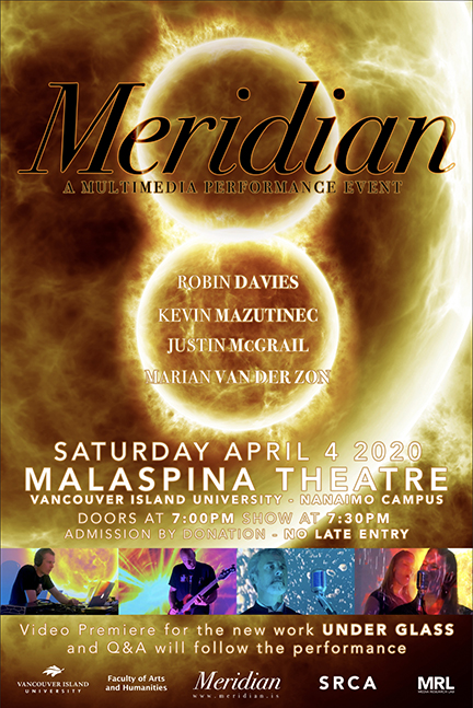 cancelled April 4th show at Malaspina Theatre